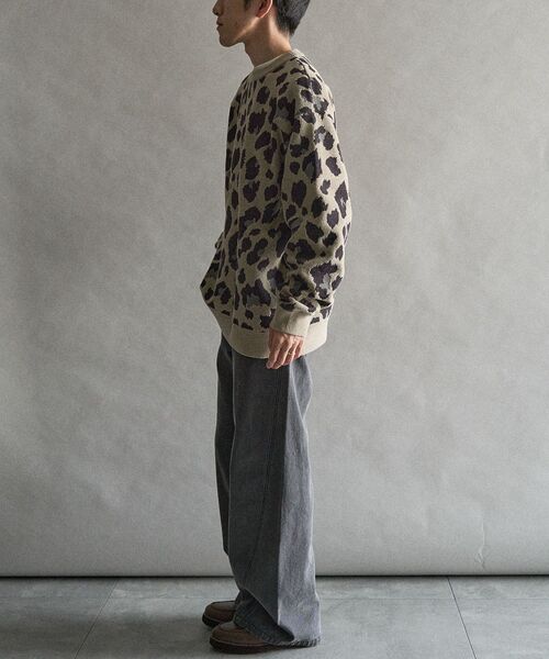 CRAFT STANDARD BOUTIQUE(クラフトスタンダードブティック)の「総柄クルーネックニット(ニット/セーター・メンズ・レオパード/その他13・M/L)」の12枚目の写真