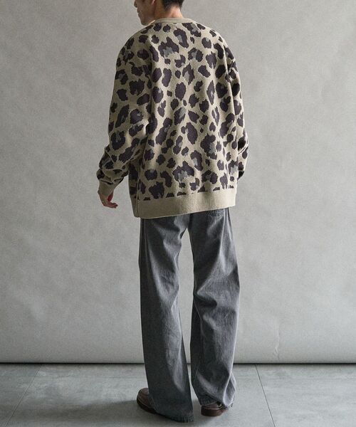 CRAFT STANDARD BOUTIQUE(クラフトスタンダードブティック)の「総柄クルーネックニット(ニット/セーター・メンズ・レオパード/その他13・M/L)」の13枚目の写真
