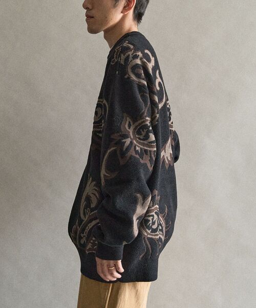 CRAFT STANDARD BOUTIQUE(クラフトスタンダードブティック)の「総柄クルーネックニット(ニット/セーター・メンズ・レオパード/その他13・M/L)」の15枚目の写真