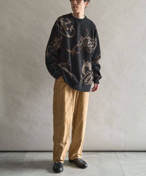 CRAFT STANDARD BOUTIQUE(クラフトスタンダードブティック)の「総柄クルーネックニット(ニット/セーター・メンズ・レオパード/その他13・M/L)」の17枚目の写真