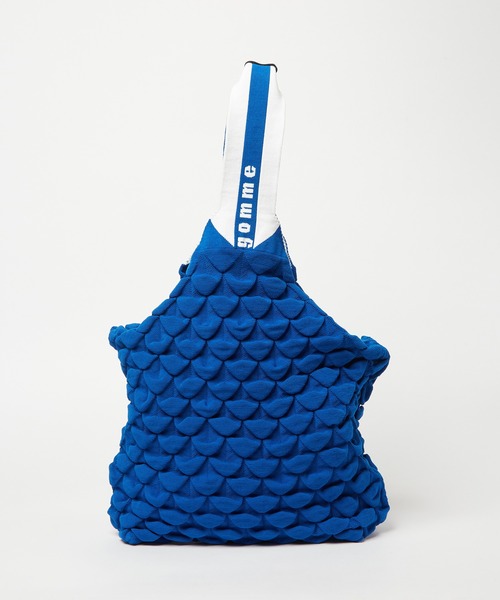 gomme（ゴム）の「バンチバッグ（トートバッグ・レディース・グレー/ブルー/ネイビー・FREE）」の10枚目の写真