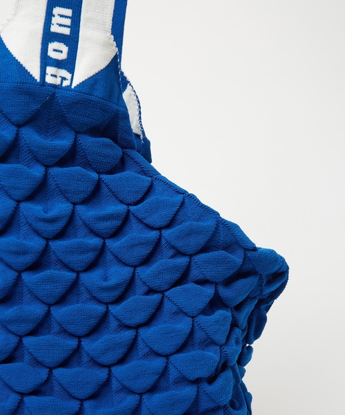 gomme（ゴム）の「バンチバッグ（トートバッグ・レディース・グレー/ブルー/ネイビー・FREE）」の12枚目の写真