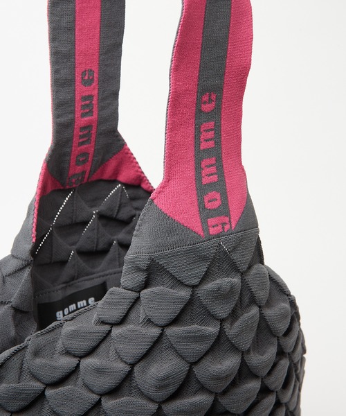 gomme（ゴム）の「バンチバッグ（トートバッグ・レディース・グレー/ブルー/ネイビー・FREE）」の14枚目の写真