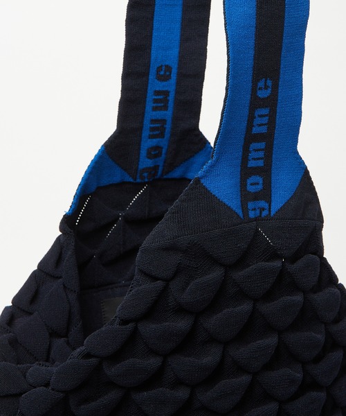 gomme（ゴム）の「バンチバッグ（トートバッグ・レディース・グレー/ブルー/ネイビー・FREE）」の6枚目の写真