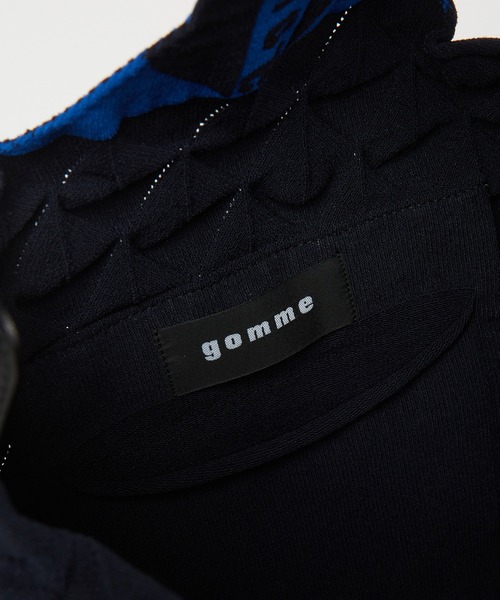 gomme（ゴム）の「バンチバッグ（トートバッグ・レディース・グレー/ブルー/ネイビー・FREE）」の9枚目の写真