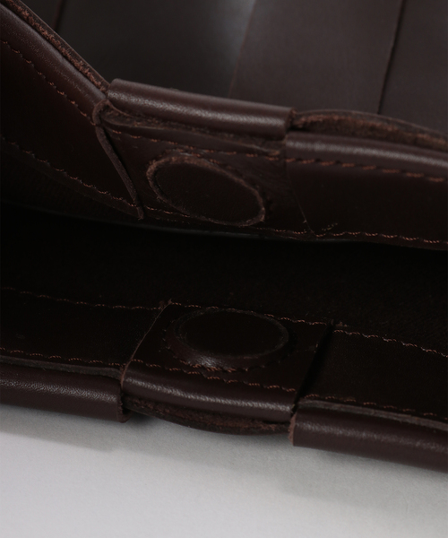 FRAMeWORK(フレームワーク)の「ST. AGNI/セントアグニ ワイドイントレチャード ワンショル(クラッチバッグ・レディース・ブラウン/ブラック・FREE)」の14枚目の写真