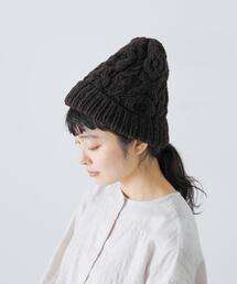 かぐれ（カグレ）の「ペルーアランワッチキャップ（ニットキャップ/ビーニー）」