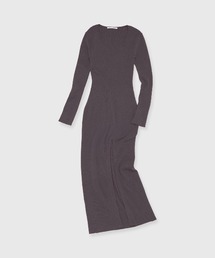 JOSE MOON | SLIT KNIT DRESS/スリットニットドレス(ドレス)