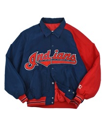 STARTER | 【USED】90’s STARTER “Indiana” ナイロン アワードジャケット USA製(スタジャン)