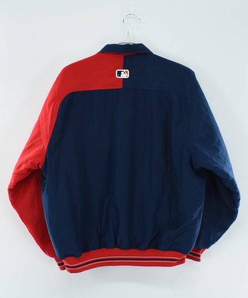 STARTER（スターター）の「【USED】90’s STARTER “Indiana” ナイロン アワードジャケット USA製（スタジャン・メンズ・ネイビー・LARGE）」の10枚目の写真