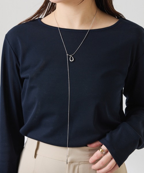 PAPILLONNER（パピヨネ）の「オーバルスライド2WAYネックレス（ネックレス・レディース・シルバー/ゴールド・FREE）」の8枚目の写真