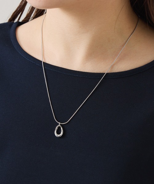 PAPILLONNER（パピヨネ）の「オーバルスライド2WAYネックレス（ネックレス・レディース・シルバー/ゴールド・FREE）」の10枚目の写真