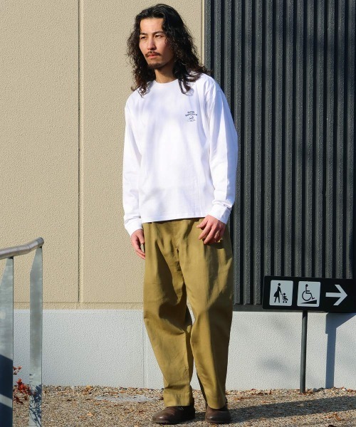 KRIFF MAYER(クリフメイヤー)の「【本体綿100%】ジェントルニキロンT(飛行機)(Tシャツ/カットソー・メンズ・オフホワイト/チャコール/オレンジ/ミント・MEDIUM/LARGE/X-LARGE)」の6枚目の写真