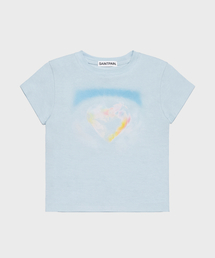 SPエテリアルクロップ半袖Tシャツブルー