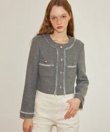 SALON DE YOHN（サロンドヨーン）の「Classic Wool Jacket_ Gray（その他アウター）」