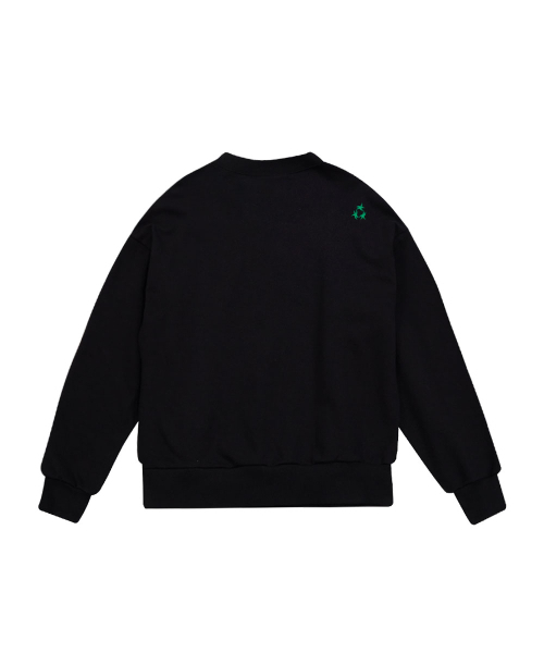 OURPOCKETS（アワーポケッツ）の「アワーポケットシグネチャー地区別スウェットマンツーマン（Zブラック）（スウェット・レディース・ブラック・MEDIUM/X-LARGE）」の3枚目の写真