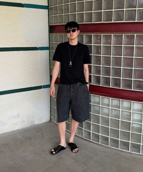 ANOLORCODE（アノローコード）の「ストライプカットオフデニムパンツ（ブラック）（その他パンツ・レディース・その他・SMALL/MEDIUM/LARGE）」の17枚目の写真