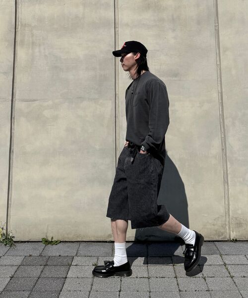 ANOLORCODE（アノローコード）の「ストライプカットオフデニムパンツ（ブラック）（その他パンツ・レディース・その他・SMALL/MEDIUM/LARGE）」の9枚目の写真