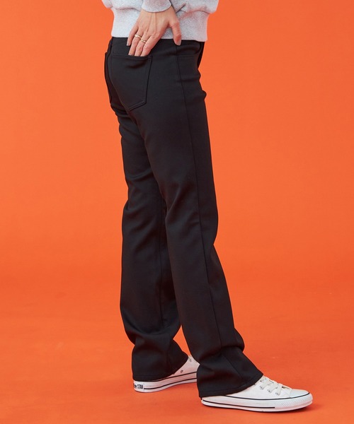 EDWIN（エドウィン）の「【WEB限定】EDWIN LADIES ハタラクロ BODY FIREストレートパンツ【暖】【冬用】（その他パンツ・レディース・ブラック・X-SMALL/SMALL/MEDIUM/LARGE/X-LARGE）」の4枚目の写真