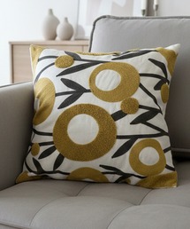 yield（イールド）の「【yield select】北欧モチーフ刺繍 45×45cm デザインクッションカバー YW3CC（クッション/クッションカバー）」