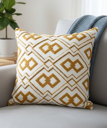 yield（イールド）の「【yield select】北欧モチーフ刺繍 45×45cm デザインクッションカバー YW3CC（クッション/クッションカバー）」