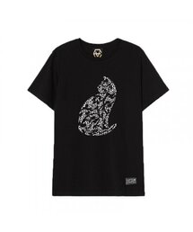 EIGHTVOLUME（エイトボリューム）の「EVレオパードキャットブラックT（Tシャツ/カットソー）」