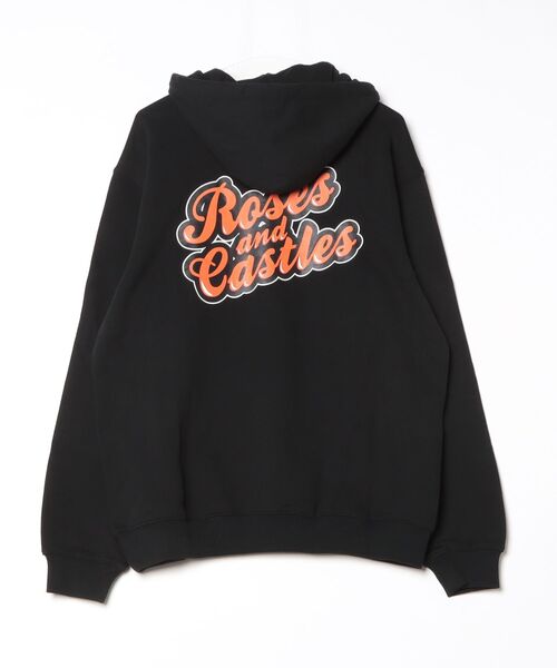 LFYT（エルエフワイティー）の「LFYT x ROSES AND CASTLES エルエフワイティー ラファイエット [Lafayette] - プルオーバーパーカー [BEAUTIFUL VISIONS HOODIE LE250505]（パーカー・メンズ・ブラック・X-LARGE/LARGE/MEDIUM）」の4枚目の写真