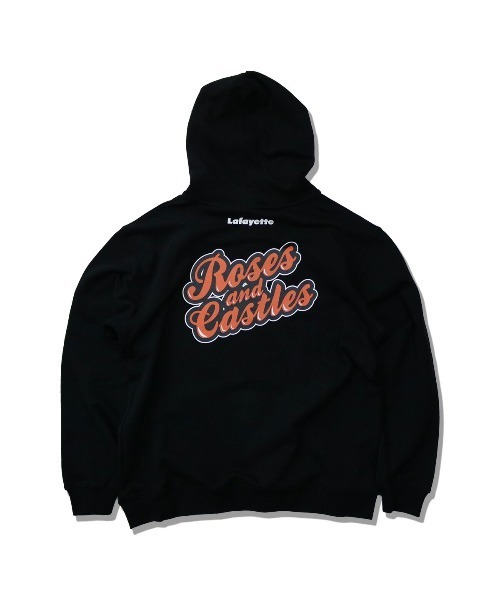 LFYT（エルエフワイティー）の「LFYT x ROSES AND CASTLES エルエフワイティー ラファイエット [Lafayette] - プルオーバーパーカー [BEAUTIFUL VISIONS HOODIE LE250505]（パーカー・メンズ・ブラック・X-LARGE/LARGE/MEDIUM）」の3枚目の写真
