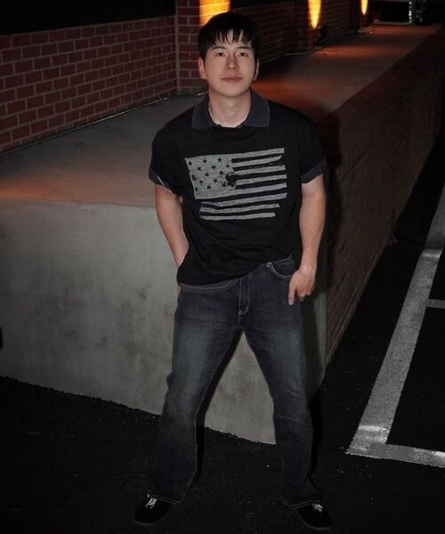 KANEITEI(カネイテイ)の「星条旗柄半袖シャツ(ブラック)(Tシャツ/カットソー・レディース・ブラック・MEDIUM/LARGE/X-LARGE)」の14枚目の写真