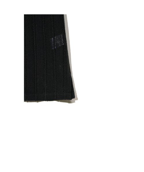 ZNO(ジーアンドオー)の「リラックスドオープンカラークロッシェシャツ(ブラック)(シャツ/ブラウス・メンズ・その他・LARGE/MEDIUM)」の6枚目の写真