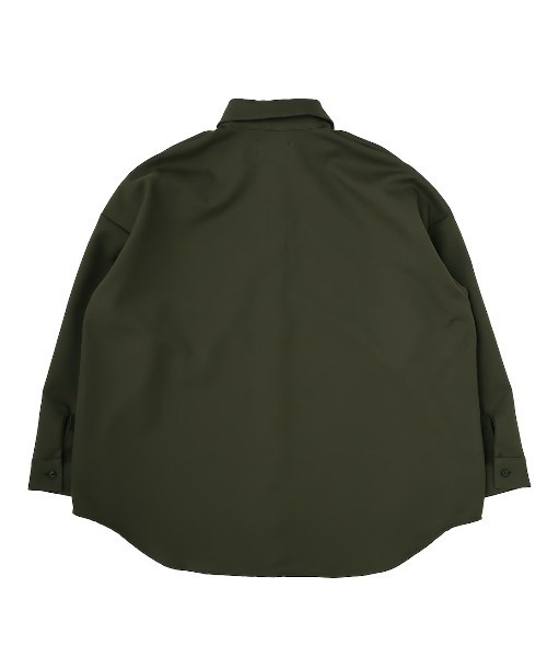 RADIO EVA（ラヂオエヴァ）の「RADIO EVA A312 Longinus SHIRT（シャツ/ブラウス・メンズ・ブラック/オリーブ/カーキ・FREE）」の6枚目の写真