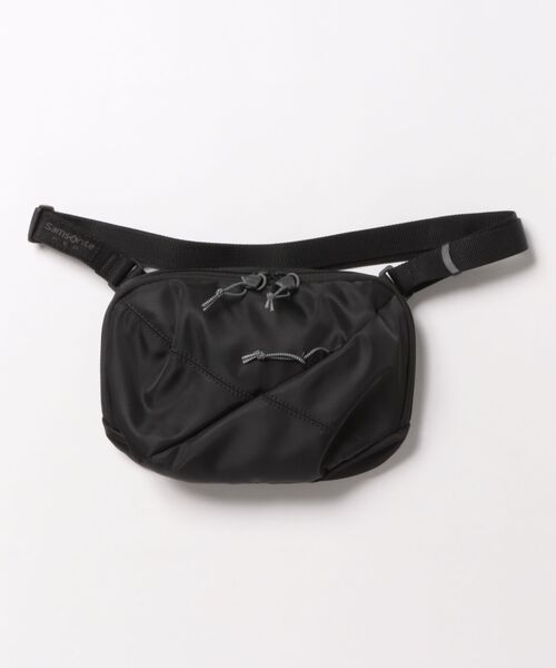 Samsonite Red（サムソナイトレッド）の「【SAMSONITE RED/サムソナイトレッド】 SAC'S BAR別注 バイアスジャック4D SLING BODY BAG S（ボディバッグ/ウエストポーチ・メンズ・ブラック・FREE）」の15枚目の写真