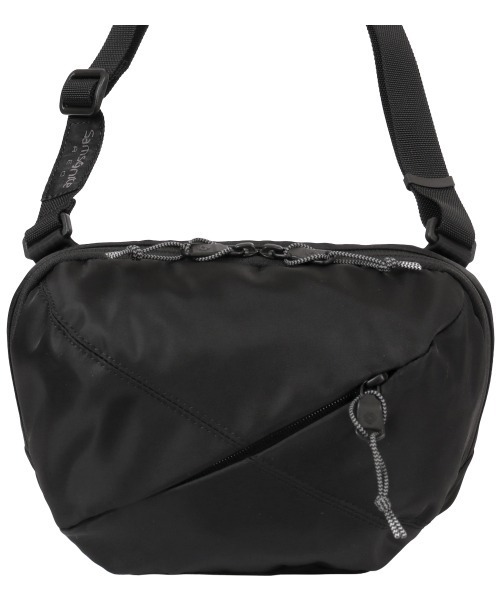 Samsonite Red（サムソナイトレッド）の「【SAMSONITE RED/サムソナイトレッド】 SAC'S BAR別注 バイアスジャック4D SLING BODY BAG S（ボディバッグ/ウエストポーチ・メンズ・ブラック・FREE）」の5枚目の写真