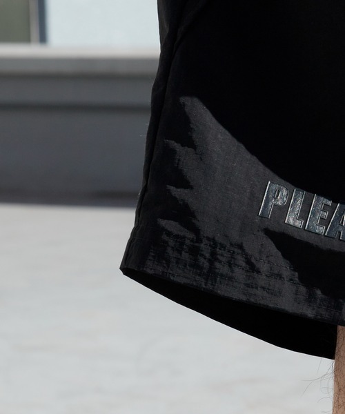 PLEASURES（プレジャー）の「PLEASURES/プレジャーズ リップストップナイロン アクティブショーツ 2026年春夏（その他パンツ・メンズ・ブラック・M/L）」の6枚目の写真