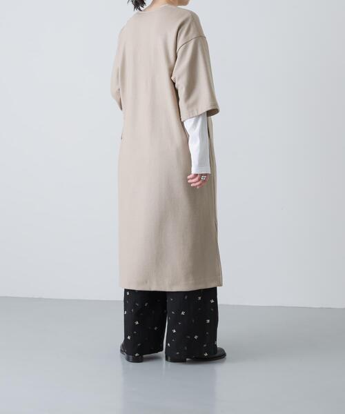 かぐれ（カグレ）の「ウールオーバーワンピース（ワンピース・レディース・ベージュ/ブラック・FREE）」の19枚目の写真