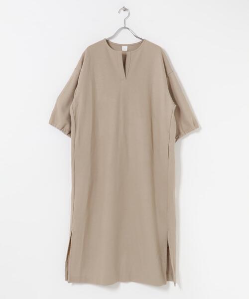 かぐれ（カグレ）の「ウールオーバーワンピース（ワンピース・レディース・ベージュ/ブラック・FREE）」の22枚目の写真