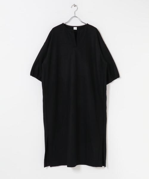 かぐれ（カグレ）の「ウールオーバーワンピース（ワンピース・レディース・ベージュ/ブラック・FREE）」の8枚目の写真