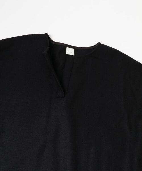 かぐれ（カグレ）の「ウールオーバーワンピース（ワンピース・レディース・ベージュ/ブラック・FREE）」の9枚目の写真