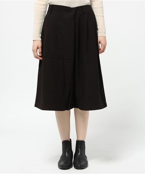 ikka（イッカ）の「Sdv TRサージラップガウチョ（その他パンツ・レディース・ブラック/オリーブ/ベージュ・MEDIUM/LARGE）」の4枚目の写真