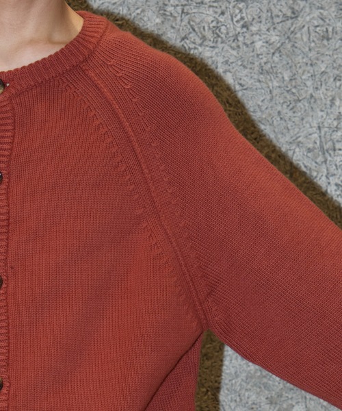 DISTRESSED COTTON CARDIGAN（カーディガン/ボレロ