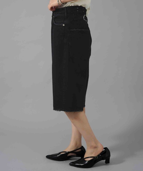 upperhights（アッパーハイツ）の「【upper hights】26SS新作 THE LIAM SHORT アッパーハイツ デニムショーツ ハーフパンツ（デニムパンツ・レディース・ブルー/ブラック・23inch/22inch/25inch/24inch）」の8枚目の写真
