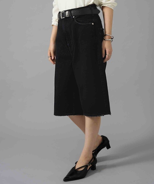 upperhights（アッパーハイツ）の「【upper hights】26SS新作 THE LIAM SHORT アッパーハイツ デニムショーツ ハーフパンツ（デニムパンツ・レディース・ブルー/ブラック・23inch/22inch/25inch/24inch）」の7枚目の写真