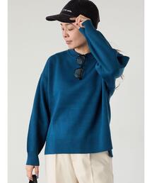 Lugnoncure（ルノンキュール）の「コットンタッチクルーネックニットプルオーバー（ニット/セーター）」