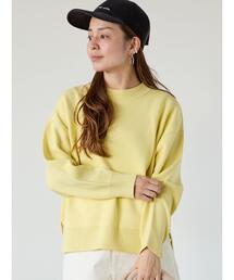 Lugnoncure（ルノンキュール）の「コットンタッチクルーネックニットプルオーバー（ニット/セーター）」