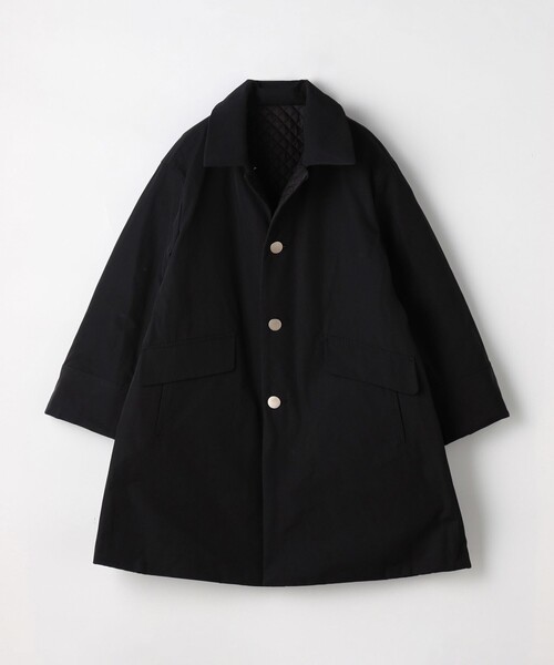 BALLSEY(ボールジィ)の「パデットリバーキルティング リバーシブルハーフコート(ステンカラーコート・レディース・ネイビー/ライトベージュ/レッド・36/34)」の21枚目の写真
