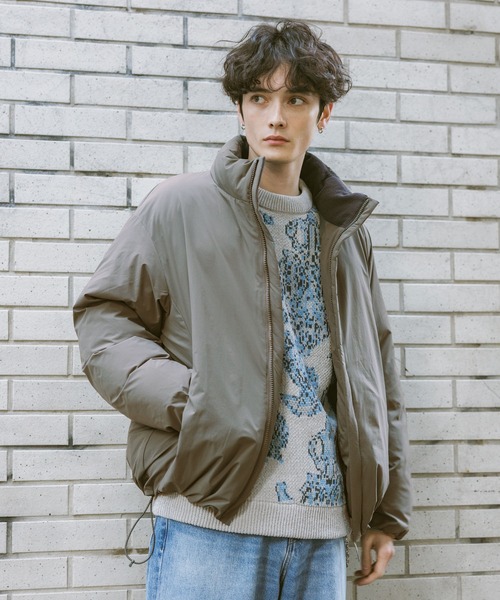 RAGEBLUE(レイジブルー)の「Damask Pattern Jacquard Knit/ダマスク柄ジャガードニット(ニット/セーター・メンズ・グレー/ネイビー/ブラック・MEDIUM/LARGE)」の17枚目の写真