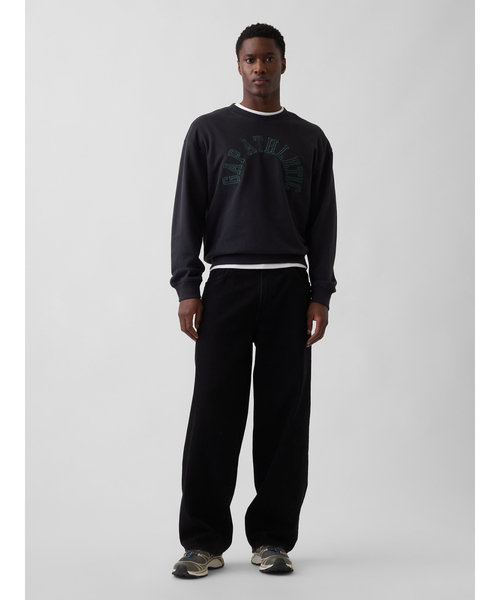 GAP(ギャップ)の「ヴィンテージソフト フレンチテリー オーバーサイズ GAP Athletic スウェットシャツ(スウェット・メンズ・ブラウン/オフホワイト/ブラック/ブルー・XS/L/M/S/XL)」の20枚目の写真