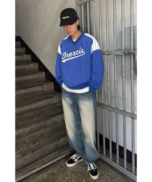 INEXCIS(イネクシス)の「ワイドスナップデニムパンツ(インディゴブルー)(デニムパンツ・メンズ・その他・SMALL/MEDIUM/LARGE)」の11枚目の写真