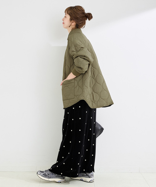 追加2》ウォッシャブル / キルティングリバーシブルブルゾン（ブルゾン