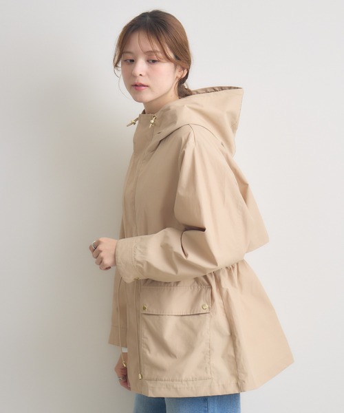 Pillini(ピリーニ)の「撥水マウンテンパーカー(マウンテンパーカー・レディース・カーキ/ベージュ・MEDIUM/LARGE)」の19枚目の写真